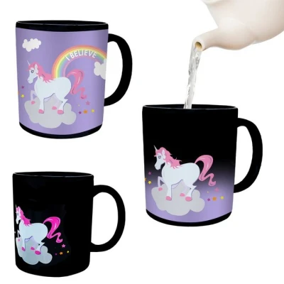Abbildung von Mad Monkey Einhorn Tasse mit Farbwechsel Kaffeetasse