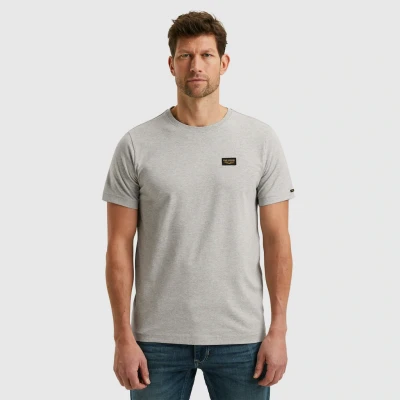 Abbildung von PME Legend American Classic Tshirt basic, Herren, Größe: XXL, Light grey melee