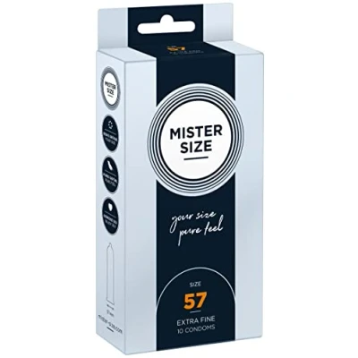 Abbildung von MISTER.SIZE 57 mm Kondome 10 Stück