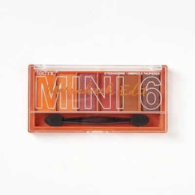 Abbildung von Technic Mini Edit 6 Lidschatten Palette, lang anhaltende und vermischbare matte schimmernde Farbtöne 7.2g (Marrakech)