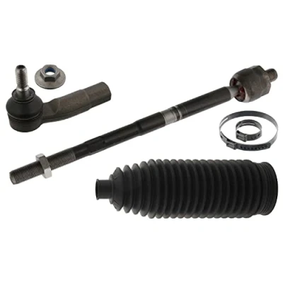 Abbildung von febi BILSTEIN 101414 Spurstange Vorderachse links mit Muttern Schellen, Lenkmanschetten Plus VOLKSWAGEN: Passat CC, B6 Variant