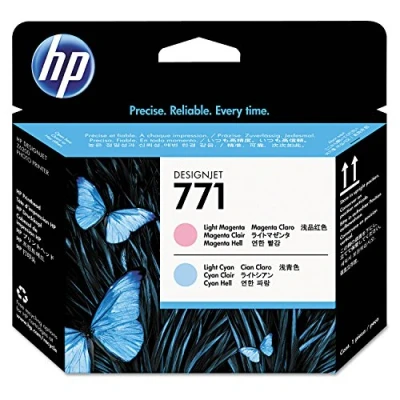 Abbildung von HP 771 (CE019A) Hellcyan + Hellmagenta Druckkopf