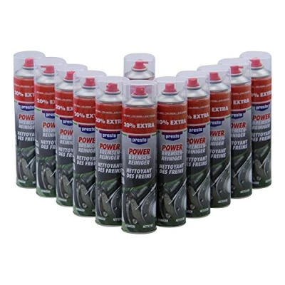 Abbildung von Bremsenreiniger 12x 600ml Presto Power Teilereiniger Acetonfrei 600 ml Spraydose