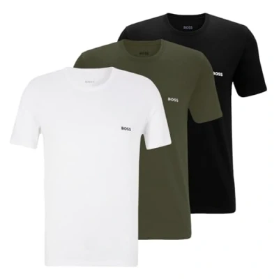 Abbildung von BOSS Classic 3 PACK Nachtwäsche Shirt, Herren, Größe: XL, Open miscellaneous