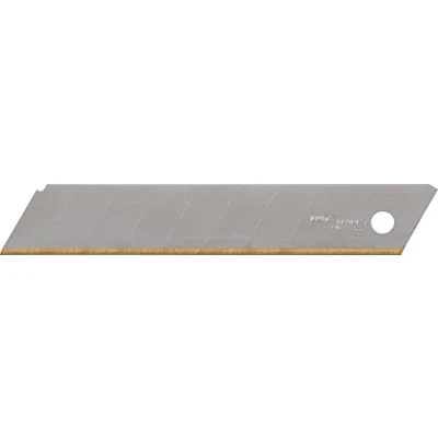 Abbildung von KWB Abbrechklingen 18 mm Titan beschichtet für Cuttermesser 23206 (6 Stück, extrem scharf, Lange Lebensdauer, in praktischer Spenderbox)
