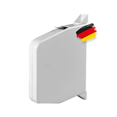 Abbildung von BAUHELD Aufputz Gurtwickler Made in Germany, Für Rolladengurt 14mm &amp; 23mm, Einfädelautomatik, Schwenkbar bis 180