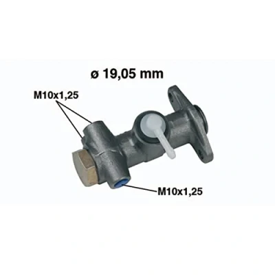 Abbildung von CIFAM 202 010 Hauptbremszylinder 19,05mm Gusseisen FIAT: 500 Limousine