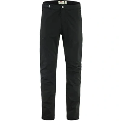 Abbildung von Fjallraven 86868 550 Abisko Hike Trousers M Pants Herren Black Größe 46/L