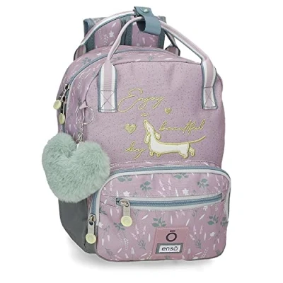 Abbildung von Enso Beautiful Day Vorschulrucksack Anpassbar an Lila Trolley 23x28x10 cm Polyester 6,44L
