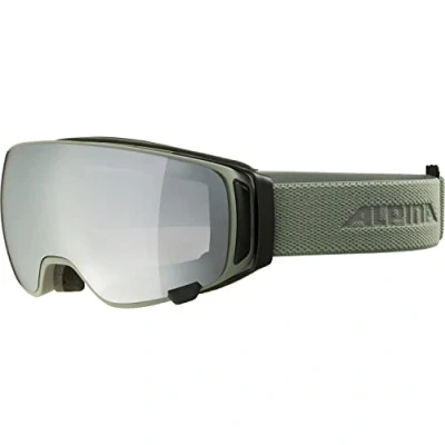 Abbildung von ALPINA Unisex Erwachsene, DOUBLE JACK MAG Q Skibrille, moongrey, One Size