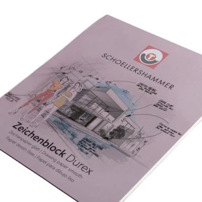 Abbildung von Schoellershammer Weißes Zeichenpapier Duria, Glatt, A4, 200 g/m², 20 Blatt, VF5003365