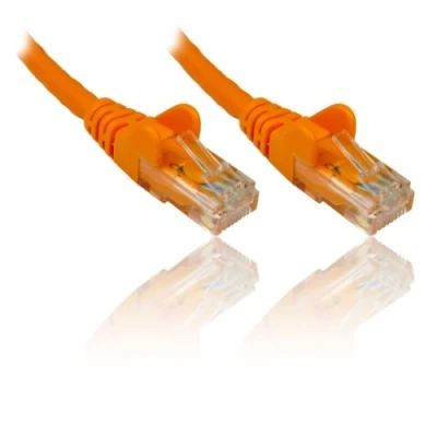 Abbildung von PremiumCord Netzwerkkabel, Ethernet, LAN &amp; Patch Kabel Cat6, UTP, Schnell flexibel Robust RJ45 1Gbit/S, AWG 26/7, Kupferkabel 100 Prozent Cu, Orange, 7m