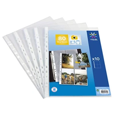 Abbildung von Viquel Hüllen für Fotos 10 x 15 oder Postkarten, perforiert, Stück