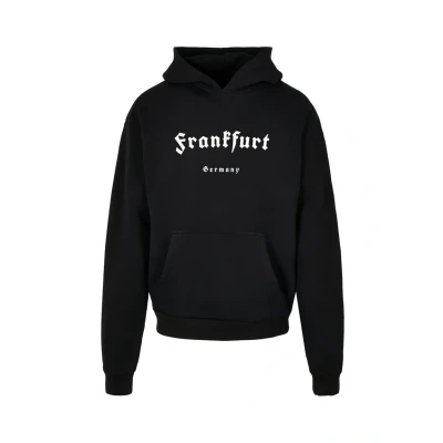 Abbildung von Merchcode Frankfurt X Ultra Heavy Hoody Kapuzenpullover, Herren, Größe: Large, Black