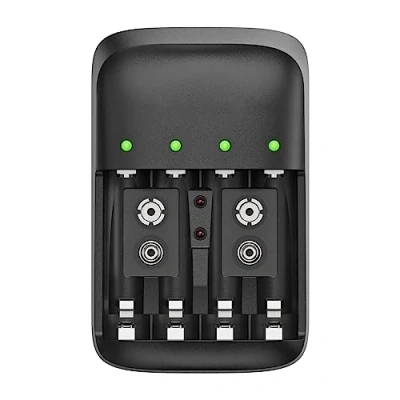 Abbildung von XCell Ladegerät BC X500 für NI MH (L x B H 110 70 29 mm, Stromversorgung 100 240 V, unbestückt, Akkus 1 4 AAA und AA, kompatibel mit MH) 148089