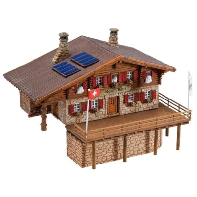 Abbildung von Faller Modelleisenbahn Gebäude H0 Hochgebirgshütte Moser Hütte