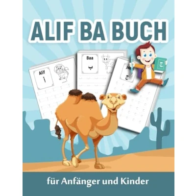 Abbildung von Alif Ba Buch: Ein einfacher Leitfaden zum Erlernen des Schreibens arabischer Buchstaben für Anfänger und Kinder