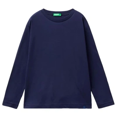 Abbildung von United Colors of Benetton Jungen M/L 3i1xc10db T Shirt, Blu Scuro 252, XXL