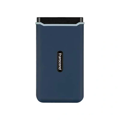 Abbildung von Transcend TS1TESD370C Ultra Highspeed 1TB Portable, leichte, Externe SSD (≠HDD) USB Typ C/A, Übertragung (bis 1050/950 MB/s) Speichererweiterung für Desktop PCs, Laptops, Notebooks, PS4, Xbox blau