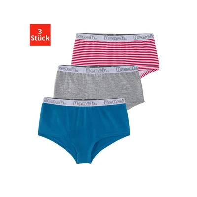 Abbildung von Bench. Panty, (Packung, 3 St.), in uni und gestreift