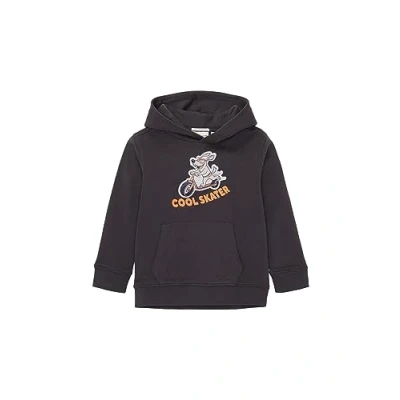 Abbildung von TOM Tailor Kapuzenpullover für Kinder, Größe: 128/134, Coal grey