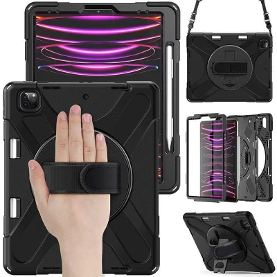 Abbildung von eSTUFF CHICAGO Full Body Defender Case für das iPad Air 13&quot; (2024) Black