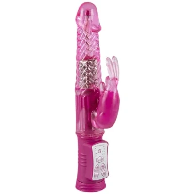 Abbildung von Rabbitvibrator „Sugar Babe“, 22 cm, mit 8 Vibrationsstufen und 4 Rotationsstufen