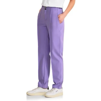 Abbildung von Street One Casual FIT Stoffhose, Damen, Größe: 42x30, Lila