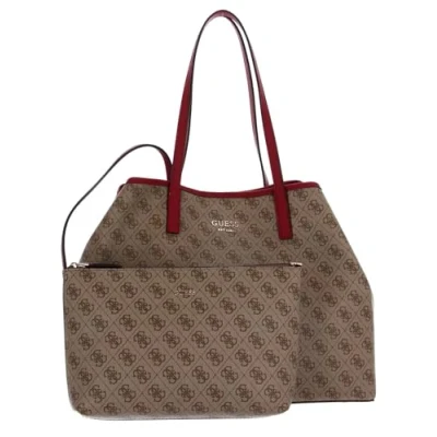 Abbildung von Guess Vikky Large Shopping Bag, Damen, Größe: One Size, Brown