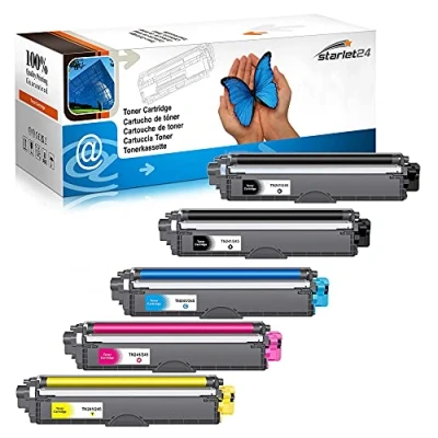 Abbildung von Starlet24 5X TN241 TN245 Toner Kompatible für Brother TN 241 245 TN242 MFC 9332CDW DCP 9022CDW 9142CDN 9020CDW 9017CDW HL 3142CW 3152CDW 9140CDN