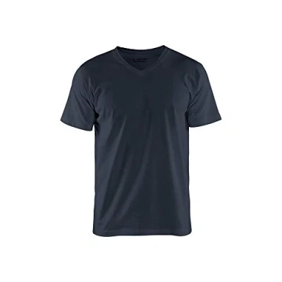 Abbildung von Blaklader 336010298600XL V Kragen T Shirt, Dunkles Marineblau, Größe XL