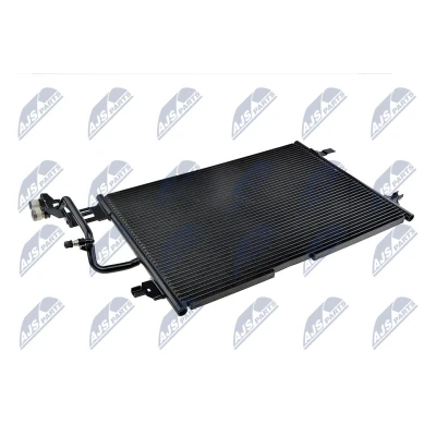 Abbildung von NTY CCS AU 001 Klimakondensator Aluminium AUDI: A4 B5 Limousine, Avant, VOLKSWAGEN: Passat Variant, Limousine