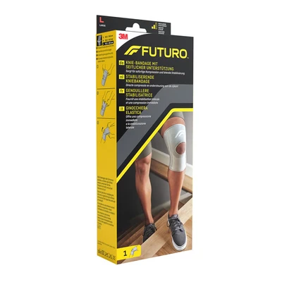 Abbildung von FUTURO Knie Bandage mit seitlicher Unterstützung, Größe L 1 St