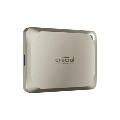 Abbildung von Crucial X9 Pro für Mac 4TB Externe SSD Festplatte, bis zu 1050MB/s Lesen/Schreiben, ready, Wasser und Staubgeschützt (IP55), USB C 3.2 Portable Solid State Drive CT4000X9PROMACSSD9B02