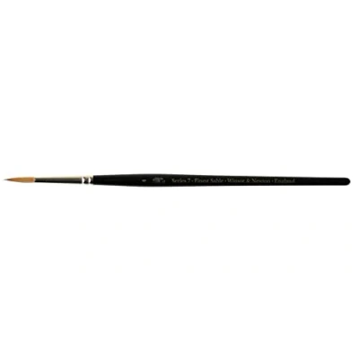 Abbildung von Winsor &amp; Newton 5007004 Serie 7 Aquarellpinsel, Kolinski Rund Pinsel Nr. 4 3 mm, Qualität von Handarbeit