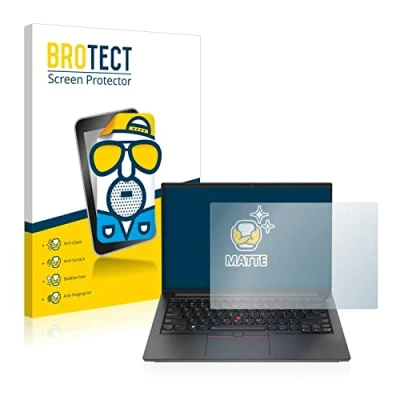 Abbildung von BROTECT Entspiegelungs Schutzfolie für Lenovo ThinkPad E14 Gen 4 Matte Displayschutz Folie, Anti Reflex, Fingerprint