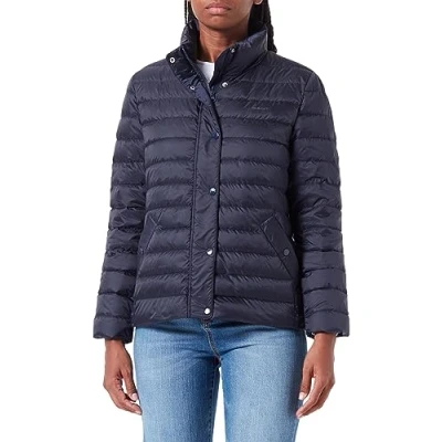Abbildung von GANT Damen Light DOWN Jacket Jacke, Evening Blue, Standard