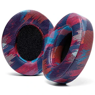Abbildung von WC Wicked Cushions Ersatz Ohrpolster für Beats Studio 2 &amp; 3 (B0501, B0500) Wired Wireless Passt Nicht Solo Weicheres Leder, verbesserter Schaum und stärkerer Klebstoff Speed Racer