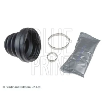 Abbildung von BLUE PRINT ADT38181 Achsmanschette 91 getriebeseitig, Vorderachse Gummi mit Fett NISSAN: Primera Limousine, Hatchback, Kombi