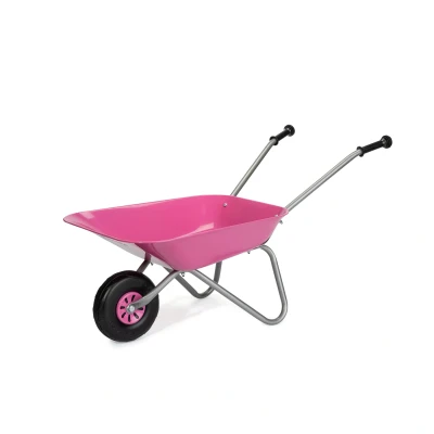 Abbildung von rolly Toys Metallschubkarre/Kinderschubkarre rosa