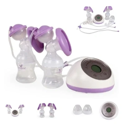 Abbildung von Cangaroo elektrische Milchpumpe Elegance Duo XN D212, LCD Anzeige, Touchscreen