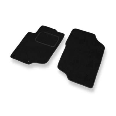 Abbildung von Mossa Fußmatten Auto kompatibel mit Peugeot 207 (2006 2012) schwarz Automatten Autoteppiche 2