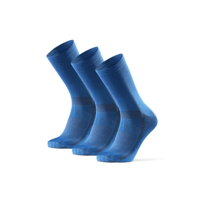 Abbildung von DANISH ENDURANCE Basicsocken Lange Fahrradsocken (3 Paar) Radsportsocken für Herren &amp; Damen, atmungsaktiv gepolstert