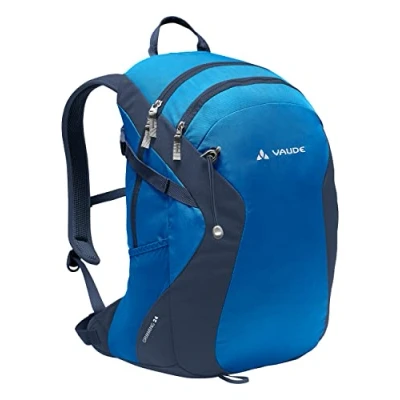 Abbildung von VAUDE Wanderrucksack Grimming Blau 24 l, wasserdichter Rucksack Damen &amp; Herren, leichter Trekkingrucksack mit Rückenbelüftung, praktisches Laptopfach