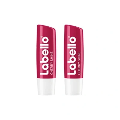 Abbildung von Labello Lippenpflege Fruity Shine Cherry, 2er Pack (2 x 5 ml)