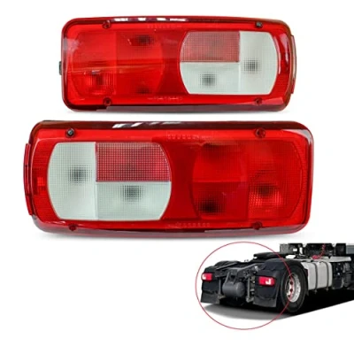 Abbildung von Satz Rücklicht Heckleuchte Rückleuchte Für LKW 105 XF CF 106 E prüf Pruf Links + Rechts