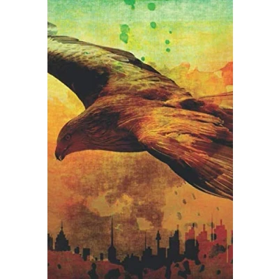 Abbildung von Krafttier Adler Tagebuch mit Motiv: Notizbuch / Journal 120 Seiten