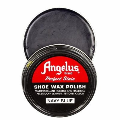 Abbildung von Angelus Shoe Wax Polish Marineblau