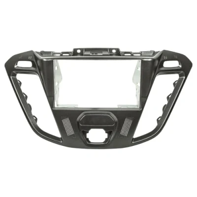 Abbildung von tomzz Audio 2415 119 Doppel DIN Radioblende HQ kompatibel mit Ford Transit Custom Tourneo ab 2012 anthrazit