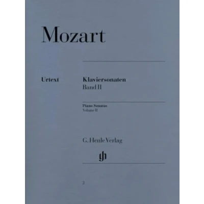 Abbildung von Klaviersonaten Band 2: Besetzung: Klavier zu zwei Händen (G. Henle Urtext Ausgabe)